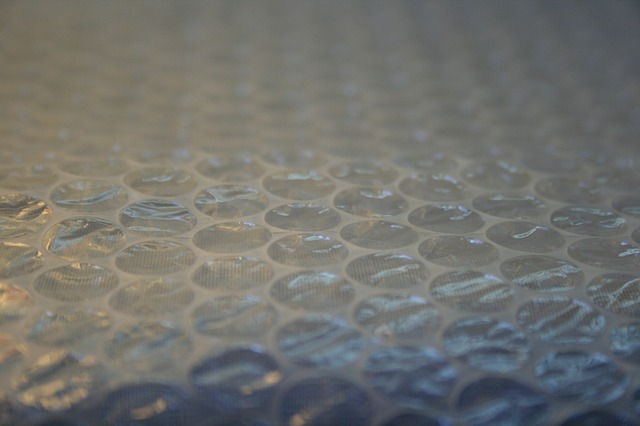 Bubbeltjesplastic beschermt je breekbare spullen